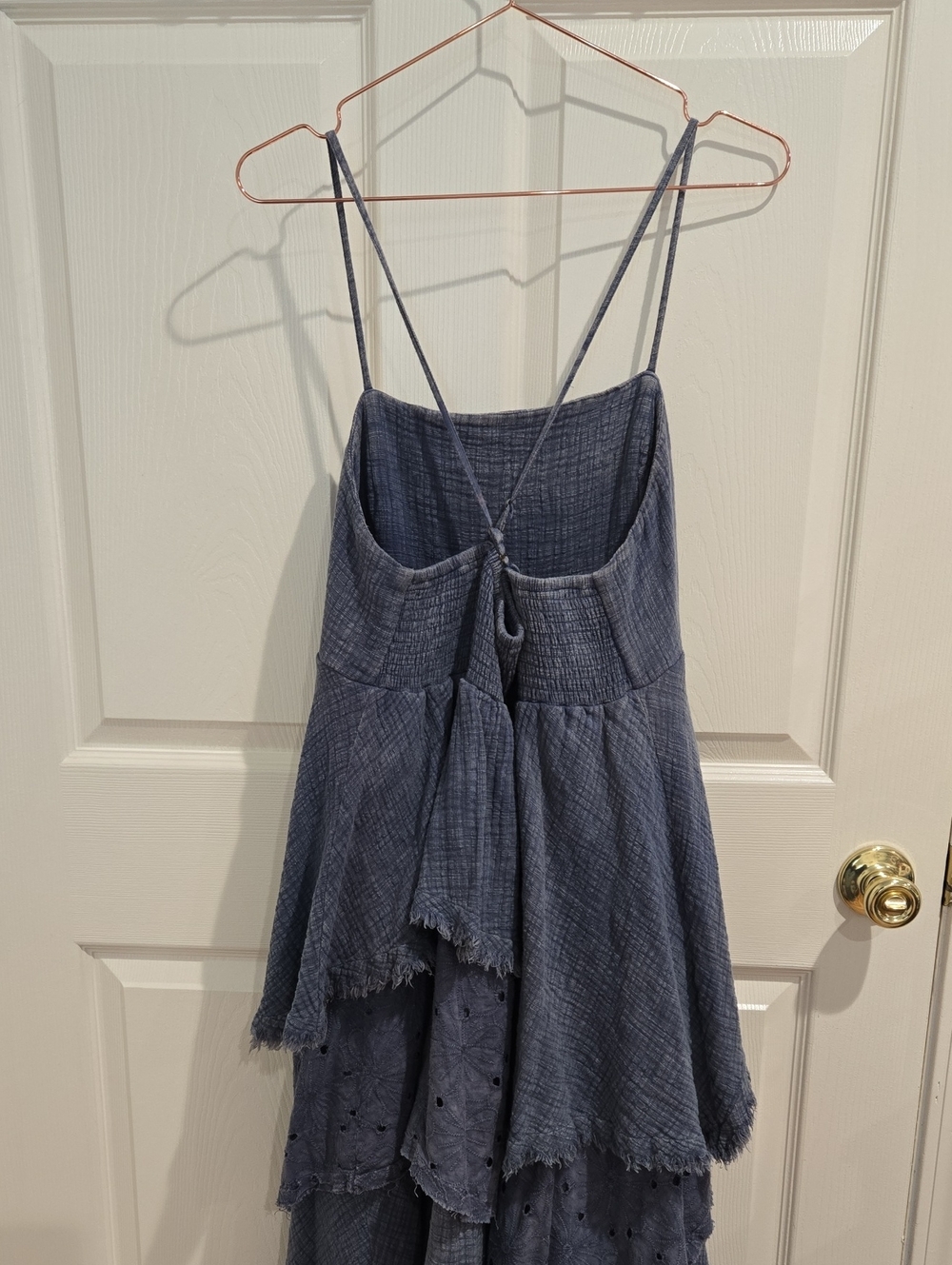 Oli & Hali Tiered Ruffled Maxi Dress L - Picture 5 of 7